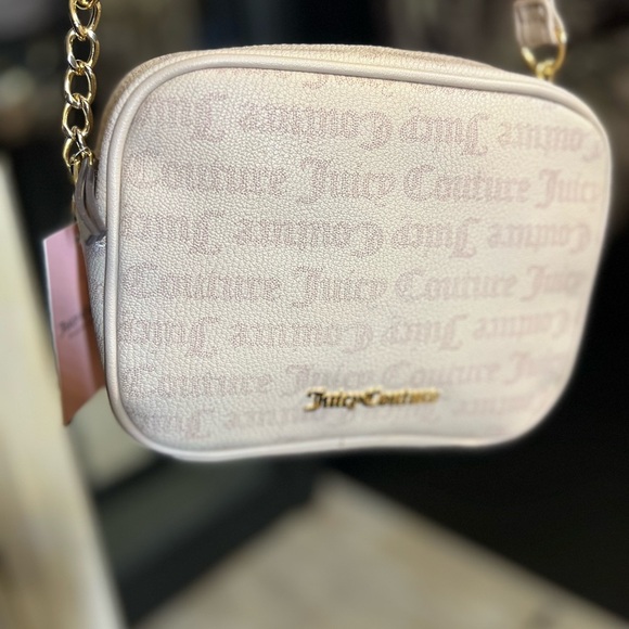 🤎🩷NWT-Juicy Couture Gothic Dots Cafe Bestsellers Camera Crossbody & wallet🤎🩷 - Picture 15 of 17